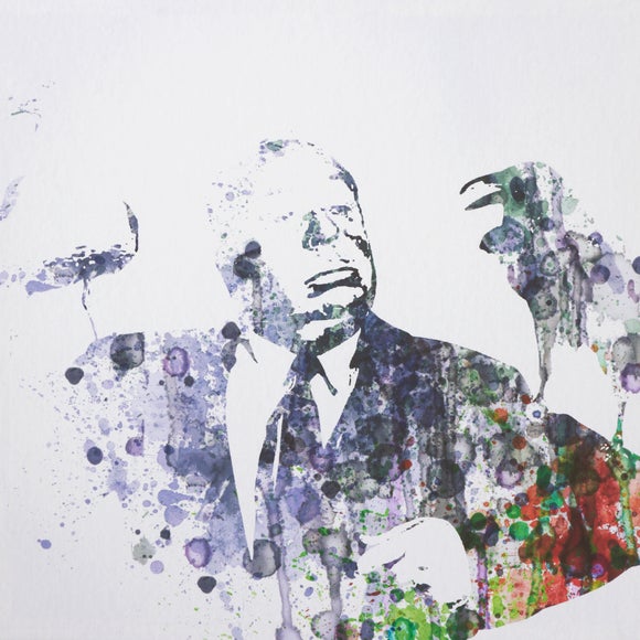 Hitchcock Pop Art Printed Canvas