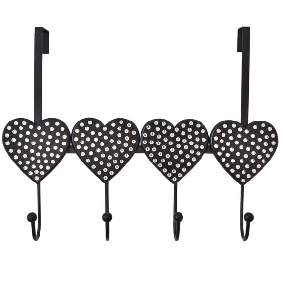 Diamante Over Door Hooks Dunelm