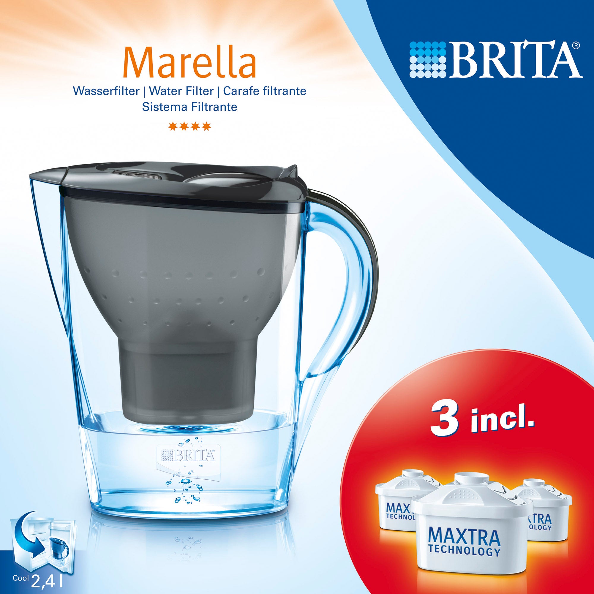 brita-marella-water-filter-jug-with-three-cartridges-dunelm