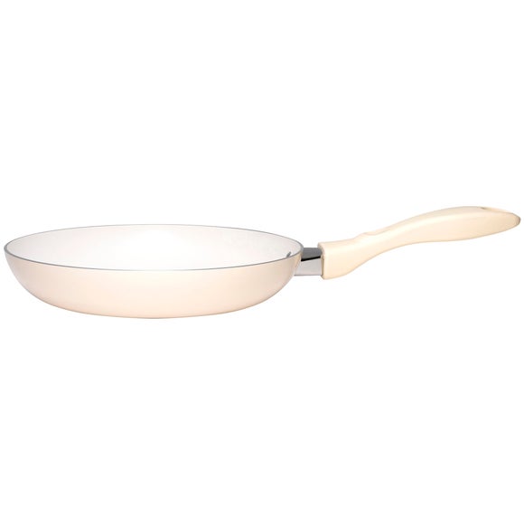 Prestige Create Almond Open Frying Pan Dunelm