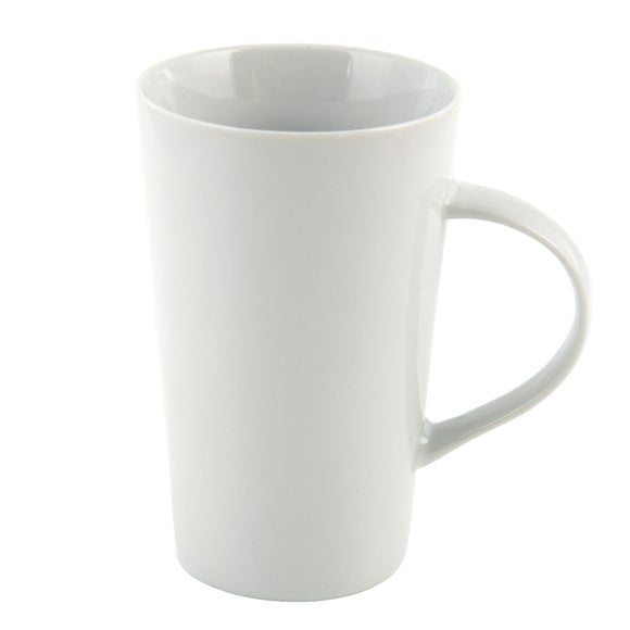White Latte Mug Dunelm