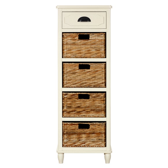 Devon Cream Tallboy Dunelm