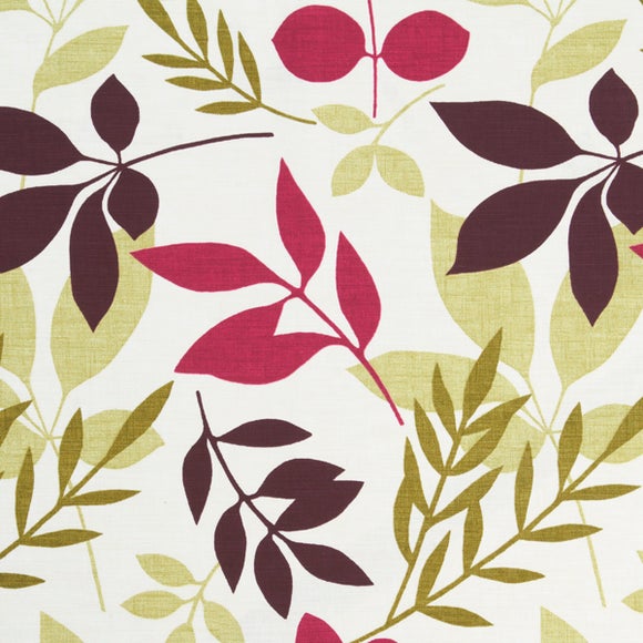 Plum Jakarta Fabric Dunelm