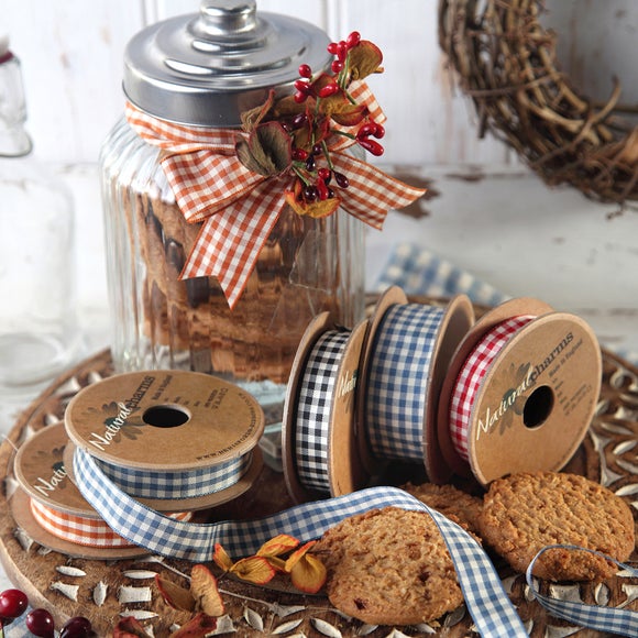 Rustic Gingham Ribbon