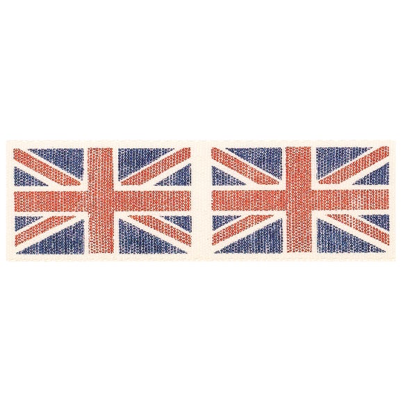 Vintage Union Jack Flag Ribbon