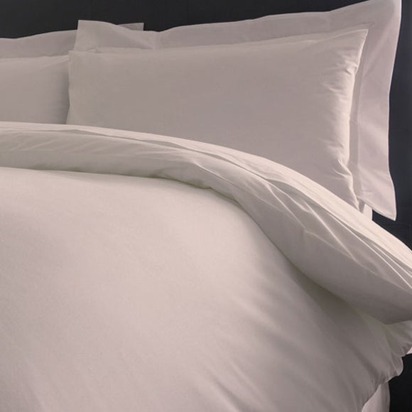 Dorma Petal Plain Dye Percale Duvet Cover
