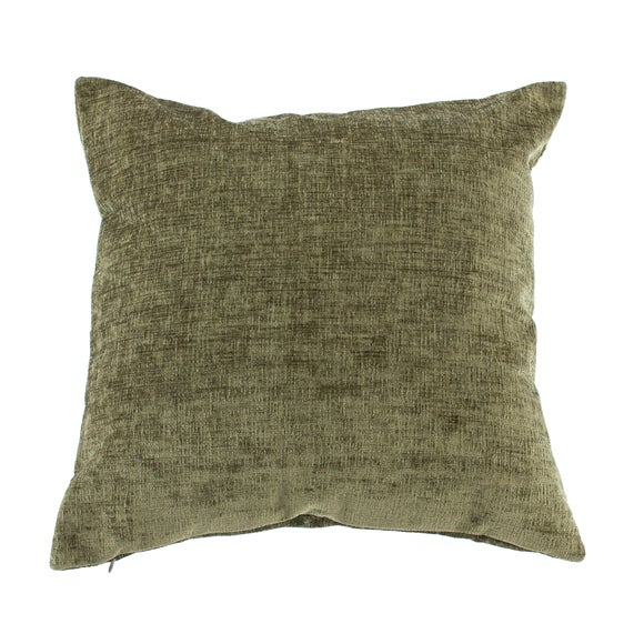 Forest Chenille Cushion Dunelm