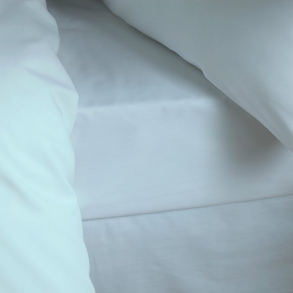 Pastel Plain Dye Collection Fitted Sheet
