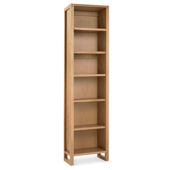Edison Oak Single Bookcase
