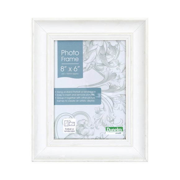 Cream Smooth Photo Frame Dunelm