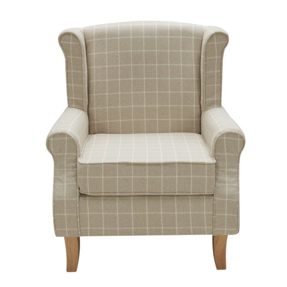 Main Deskpdpmain 404 Noimagedefault Natural Check Edinburgh Wingback Chair Main Deskpdpmain 404 Noimagedefault Natural Check Edinburgh Wingback Chair