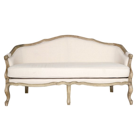 Cream Juliette Grand Sofa Dunelm