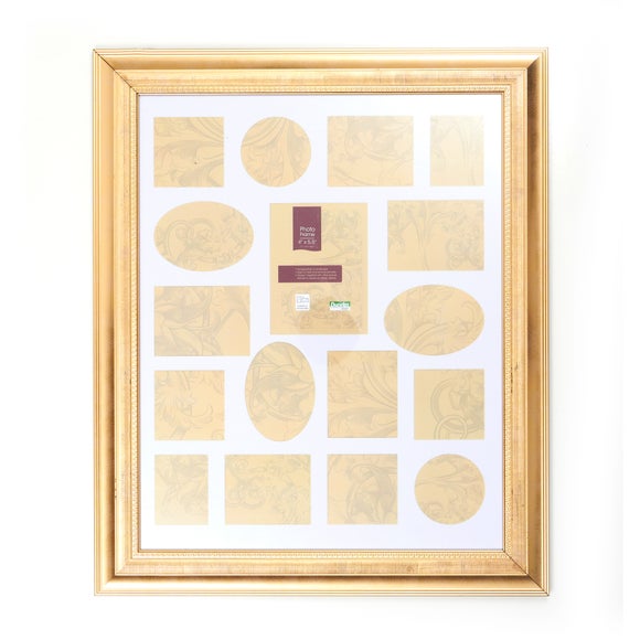 Gold Regency Multi Aperture Photo Frame Dunelm