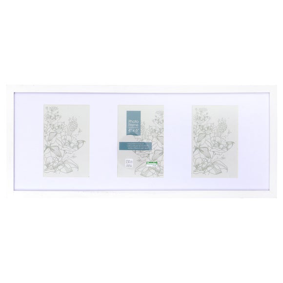 White Box 3 Aperture Photo Frame Dunelm