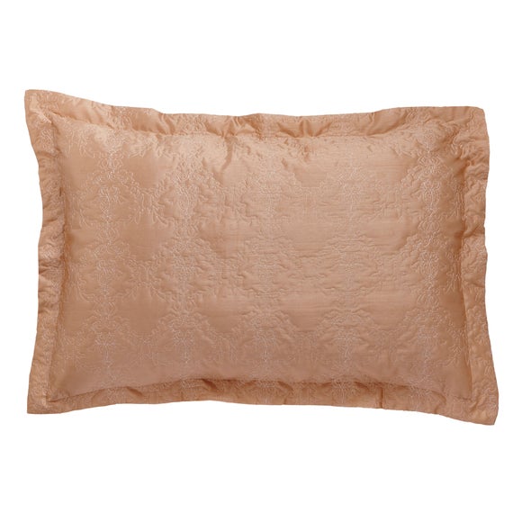 Gold Nina Collection Pillow Sham Dunelm