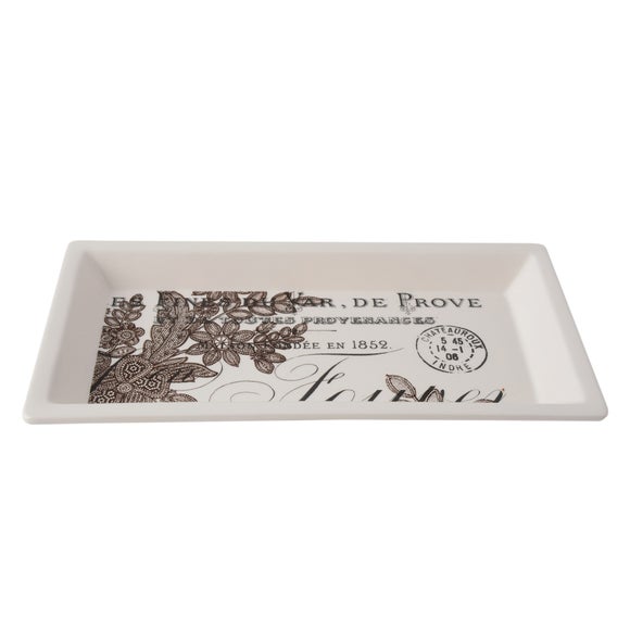 Maison Chique Collection Ceramic Trinket Tray Dunelm