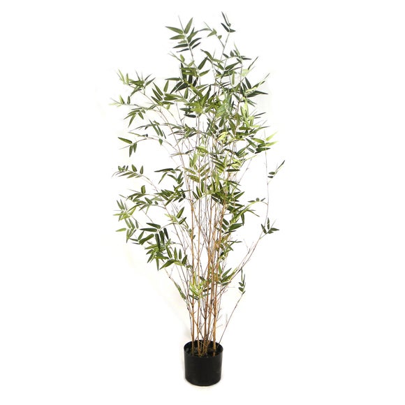 Artificial Green Bamboo Tree Dunelm