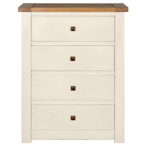 Henley Cream 4 Drawer Chest Dunelm