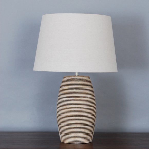 Andora Swirl Table Lamp Dunelm