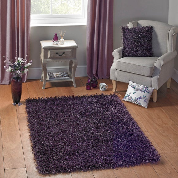 Hetty Shaggy Rug Dunelm