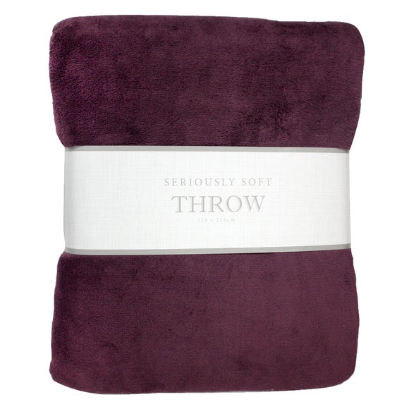 Winter Seriously Soft Blanket Dunelm