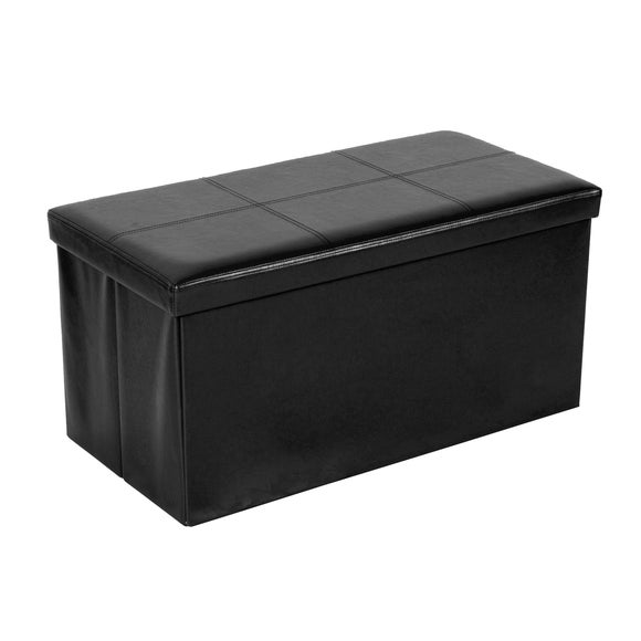 Carter Foldable Ottoman Dunelm