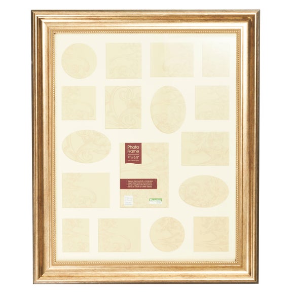 Ascot Champagne 8 Opening Frame Dunelm