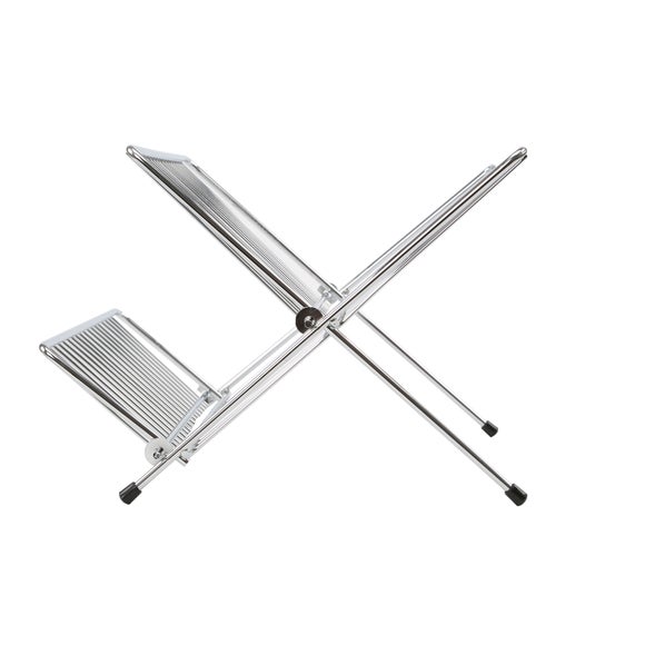 Chrome Folding Dish Drainer