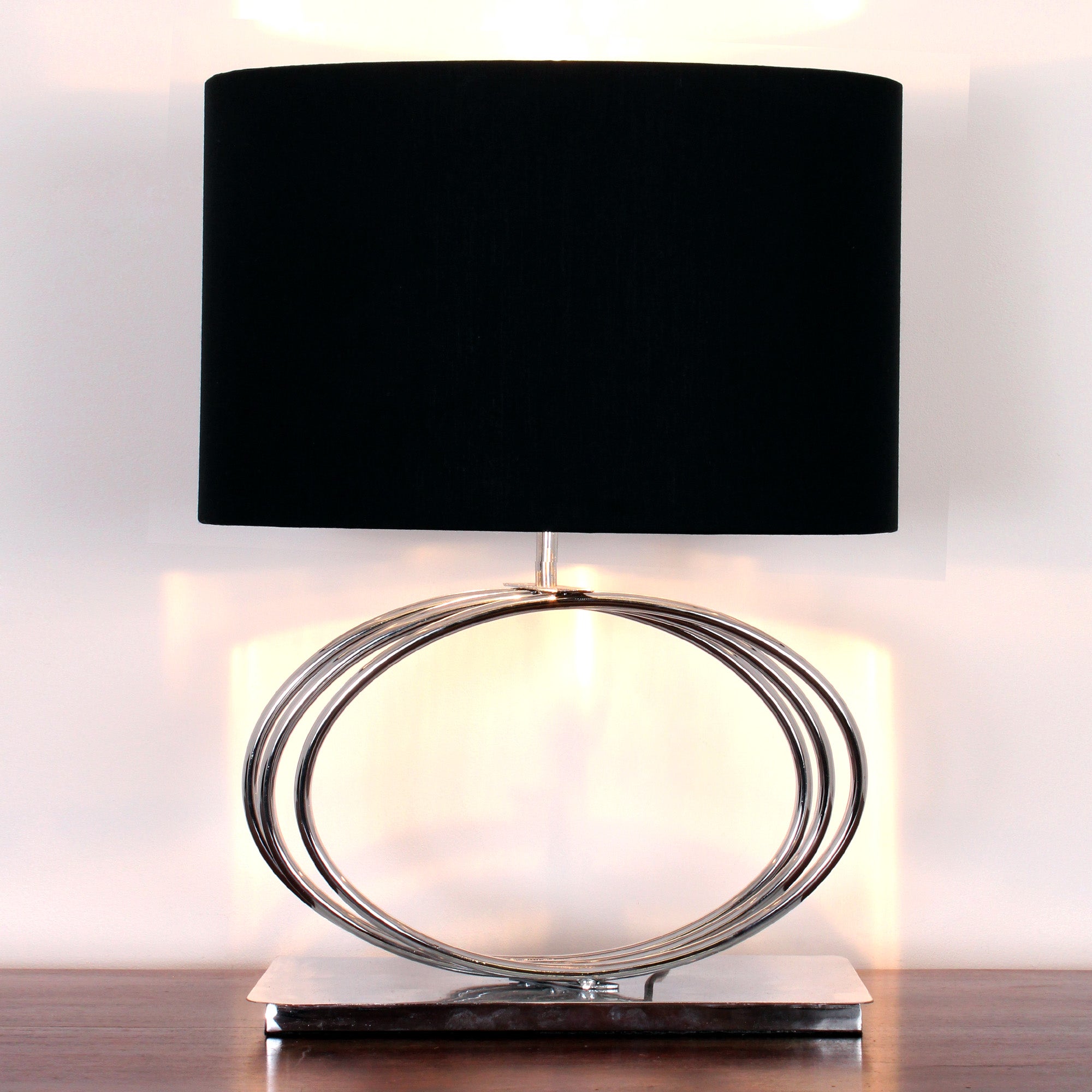 Arcadia Oval Ring Table Lamp Dunelm