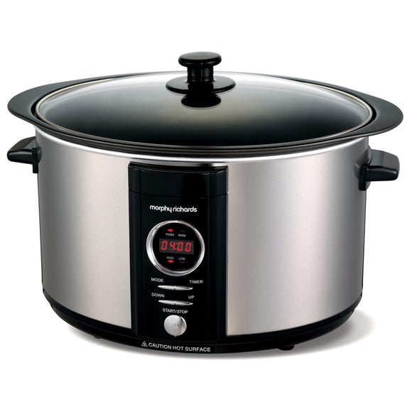 Morphy Richards Accents 461003 6.5L Stainless Steel Silver Digital Slow