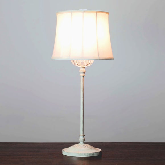 Erica Cream Candlestick Table Lamp Dunelm
