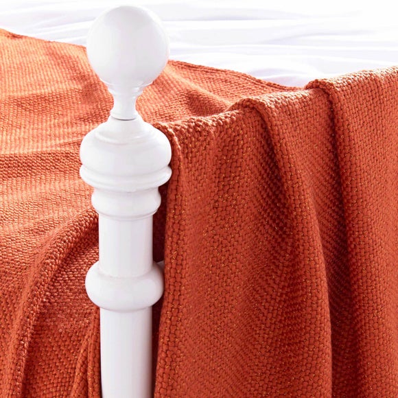 Terracotta Revival Throw Dunelm