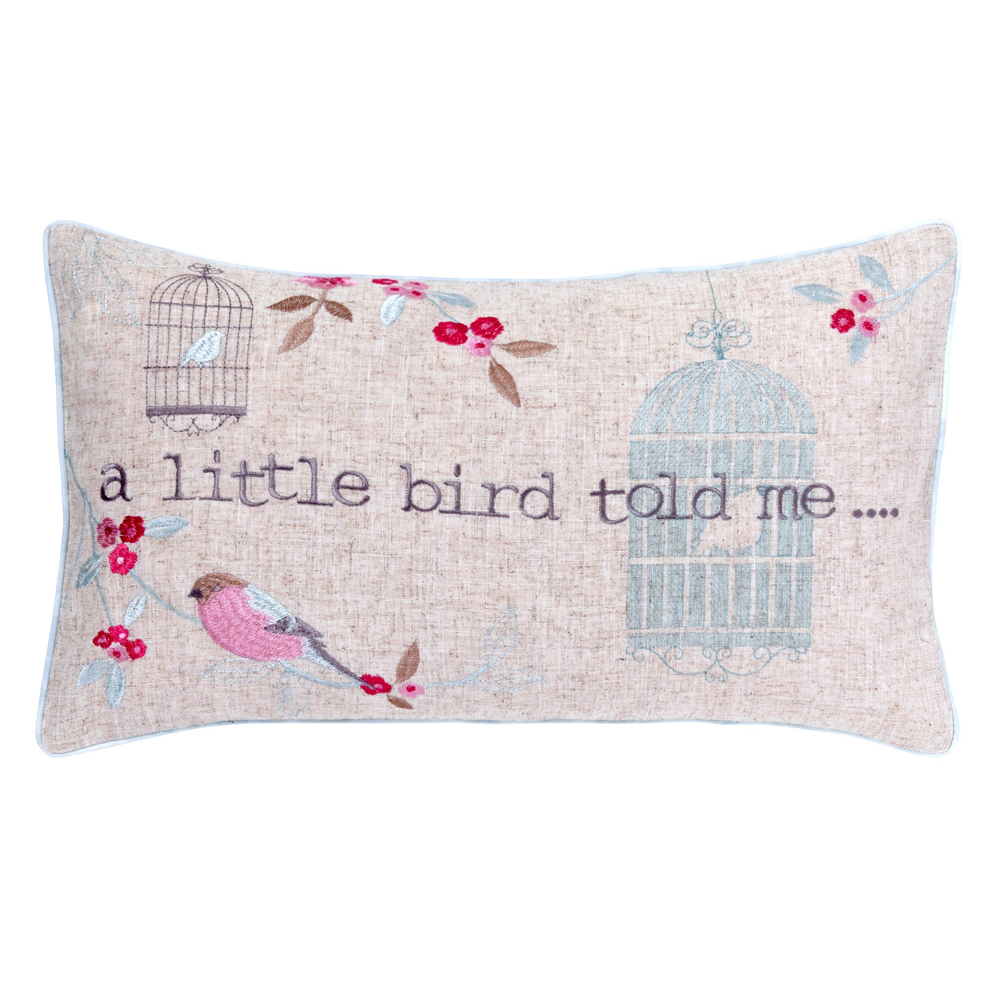 Duck Egg Evelyn Boudoir Cushion Dunelm