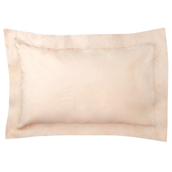 £9.09 for Dorma 300 thread count blush pink plain dye collection oxford