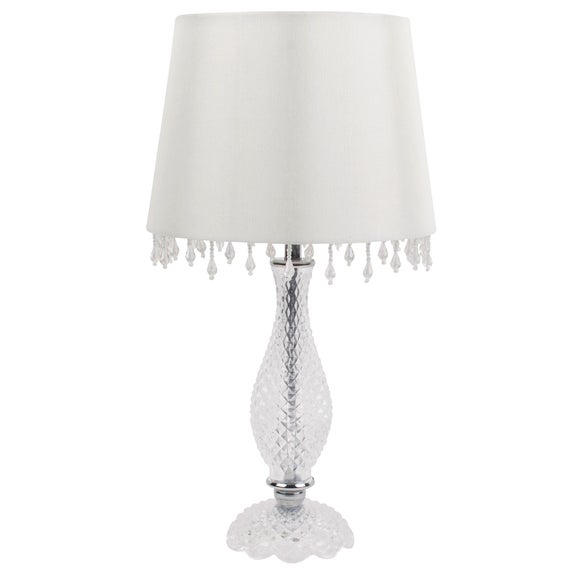 Dunelm Marie Therese Table Lamp. Living room and dining room, Bedroom
