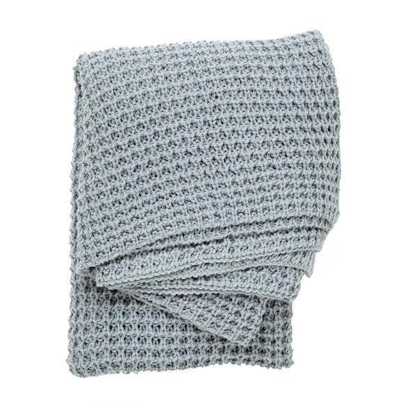 Chunky Knit Throw Dunelm Knitted throws, Chunky knit throw