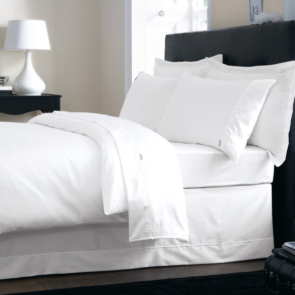 Dorma 350 Thread Count Plain Dye Bedlinen Collection