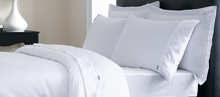 Dorma 350 Thread Count Plain Dye Bedlinen Collection