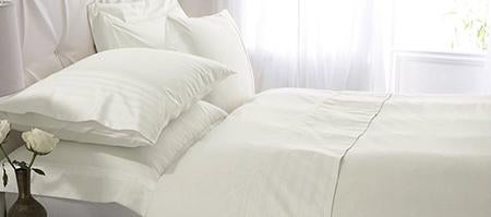 Cream Hotel Pima Plain 400 Thread Count Bedlinen Collection