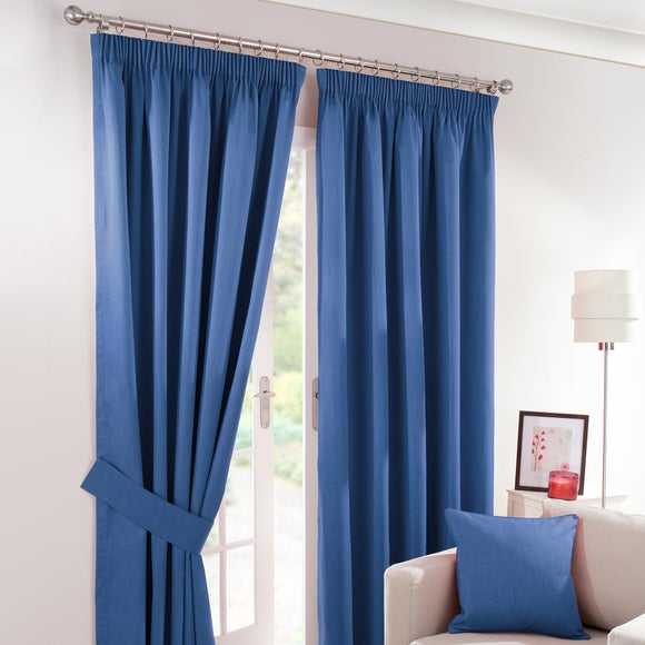 Waters and Noble Blue Solar Blackout Curtain Collection