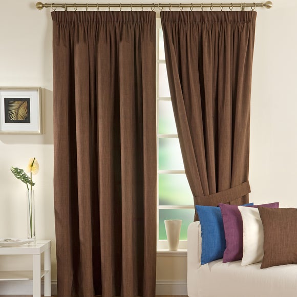 Waters and Noble Chocolate Solar Blackout Curtain Collection