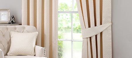 Natural Omega Curtain Collection