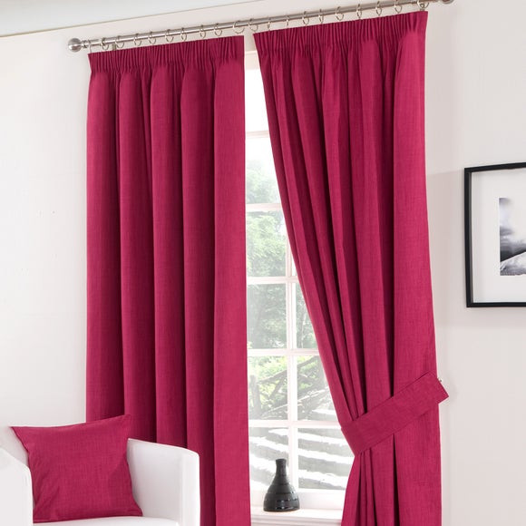 Waters and Noble Fuchsia Solar Blackout Curtain Collection