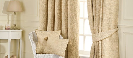 Gold Kensington Curtain Collection