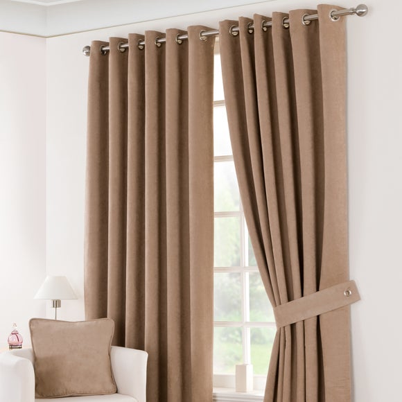 Latte Suede Blackout Curtain Collection