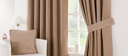 Latte Suede Blackout Curtain Collection