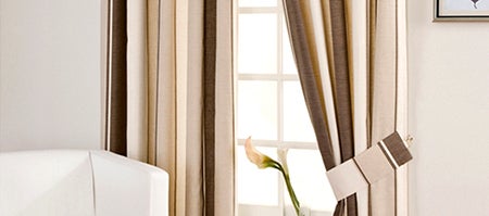 Mocha Milan Curtain Collection