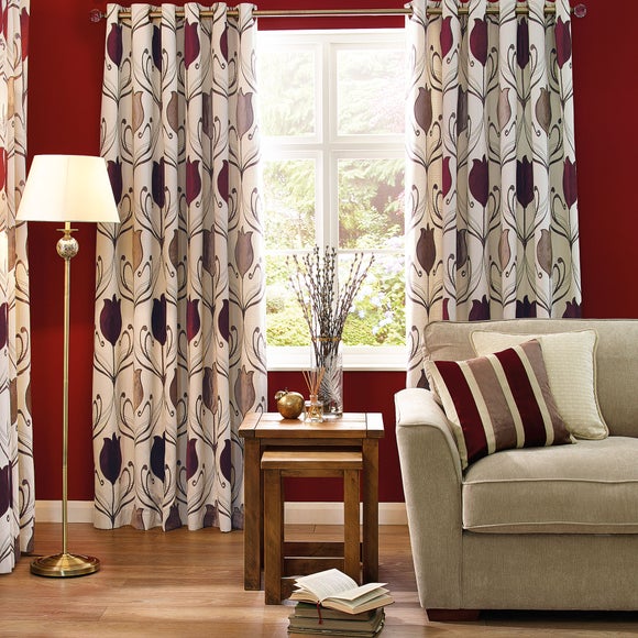 Wine Lalique Curtain Collection