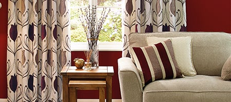 Wine Lalique Curtain Collection