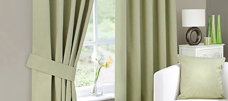 Waters and Noble Green Solar Curtain Collection